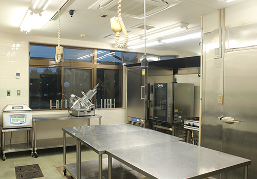 ジェラート製造の様子