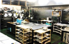 真空トウモロコシ製造の様子